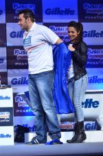 Malaika Arora Khan,Arbaaz Khan at Gillette promotional event in Mehboob, Mumbai on 9th Jan 2014